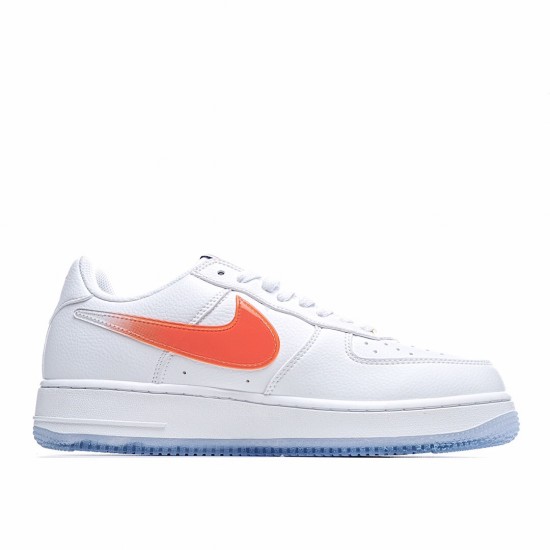 Kith x Nike Air Force 1 Low NYC Bílý oranžový AF1 Pánské a dámské CZ7928-001-100