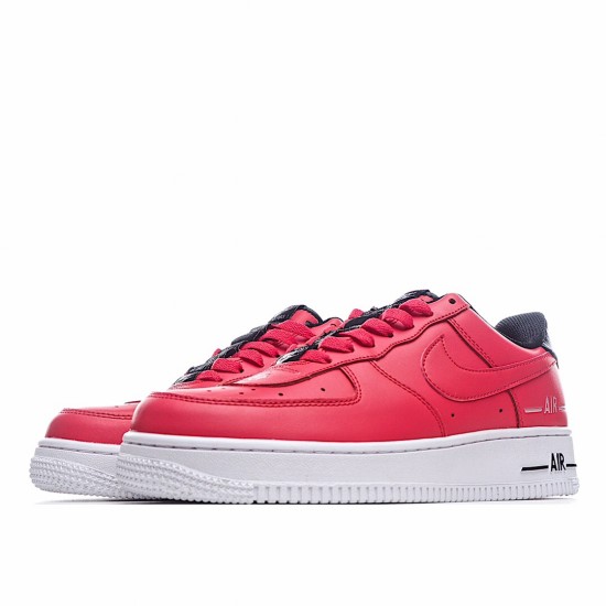 Nike Air Force 1 07 LV8 Červené Bílý běžné boty CJ4092 600 Pánské a dámské AF1