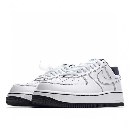 Nike Air Force 1 07 LV8 Bílý Černá CV1724-104 Pánské a dámské běžecké boty