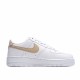 Nike Air Force 1 07 Low Bílý Hnědý CZ0270-101 Pánské a dámské běžecké boty