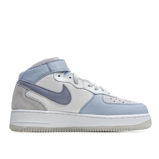 Nike Air Force 1 07 Mid SvětloArmoury Modrý AO2425-500 Pánské a dámské běžecké boty