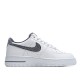 Nike Air Force 1 07 Bílý Metallic stříbrný CZ7933-100 Pánské a dámské běžecké boty