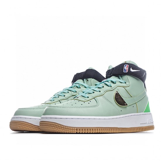 Nike Air Force 1 High NBA Zelená Černá CT2306-300 Pánské a dámské běžecké boty