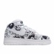 Nike Air Force 1 High Bílý Černá AQ8020-100 Pánské a dámské běžecké boty