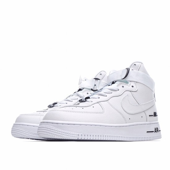 Nike Air Force 1 High Bílý Černá běžné boty CJ1385 100 AF1 Pánské a dámské