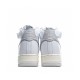 Nike Air Force 1 High Bílý stříbrný Premium Toll Free CU1414-100 Pánské a dámské běžecké boty