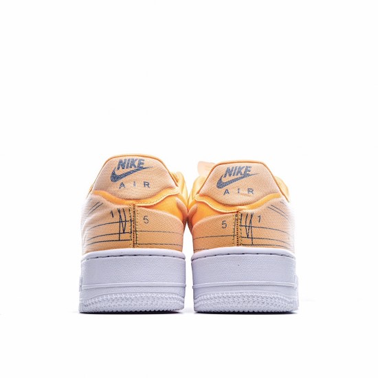 Nike Air Force 1 LX Pánské a dámské Cl3445 100 AF1 Žlutá běžné boty