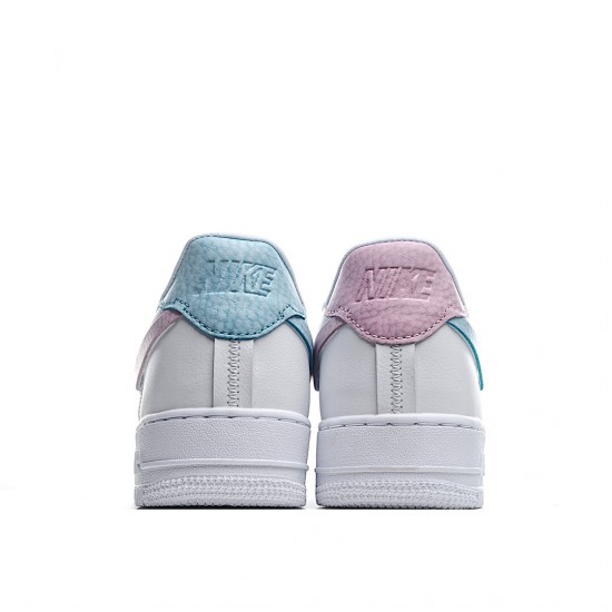 Nike Air Force 1 LXX Bílý Růžový Aqua DC1164 101 Pánské a dámské běžecké boty