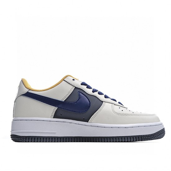 Nike Air Force 1 Low 07 Modrý Šedá Žlutá CK7214-101 Pánskés běžecké boty