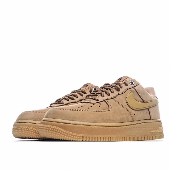 Nike Air Force 1 Low 07 LV8 Pšenice Flax Hnědý CJ9179 200 AF1 Pánské a dámské běžné boty