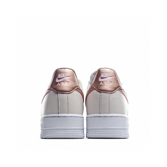 Nike Air Force 1 Low Béžový Zlato Černá DB5080-200 Pánské a dámské běžecké boty