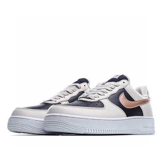 Nike Air Force 1 Low Béžový Zlato Černá DB5080-200 Pánské a dámské běžecké boty