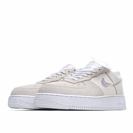 Nike Air Force 1 Low Béžový Šedá CJ1647 001 AF1 Pánské a dámské běžné boty