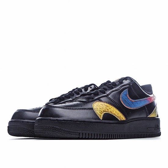 Nike Air Force 1 Low Černá Multi CK7214 001 AF1 Pánské a dámské běžné boty