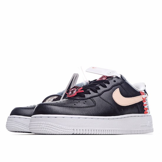 Nike Air Force 1 Low Černá Růžový CN8536-001 Pánské a dámské běžné boty