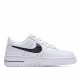 Nike Air Force 1 Low Černá Bílý běžné boty CZ7377 100 Pánské a dámské AF1