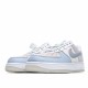 Nike Air Force 1 Low Modrý Šedá Bílý běžné boty AO2425 400 AF1 Pánské a dámské