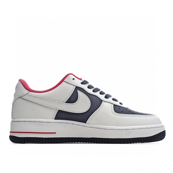 Nike Air Force 1 Low Deep Modrý Červené Béžový DC7209-109 Pánskés běžecké boty