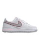 Nike Air Force 1 Low Šedá Červené Bílý CJ1681-101 Pánské a dámské běžecké boty