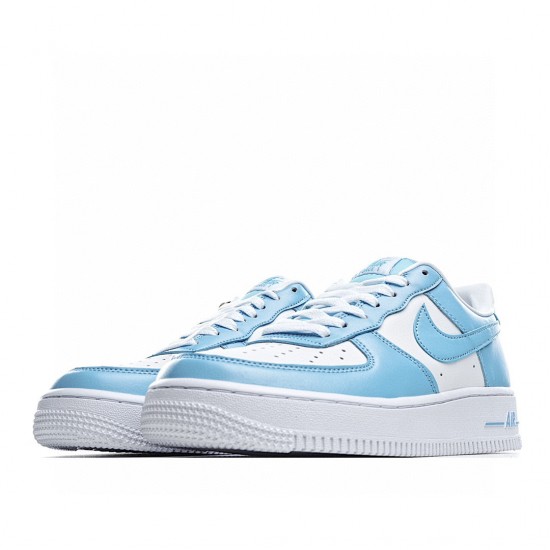 Nike Air Force 1 Low SvětloModrý Bílý AQ4134-400 Pánské a dámské běžecké boty