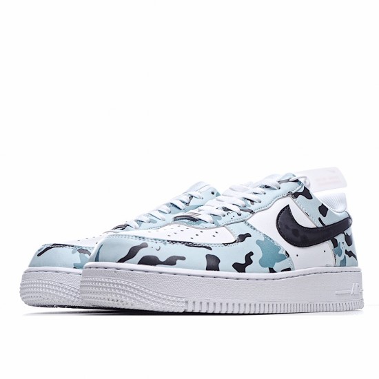 Nike Air Force 1 Low Pánskés 315122 BYC Modrý Černá běžné boty