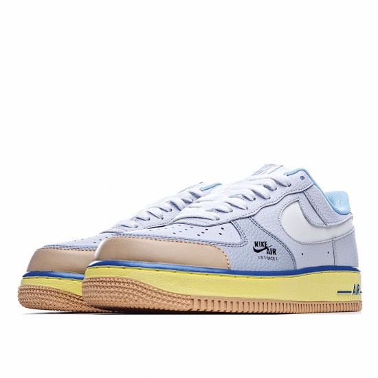 Nike Air Force 1 Low Pánskés CV3039 102 stříbrný Šedá Žlutá běžné boty