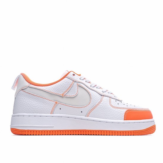 Nike Air Force 1 Low oranžový Bílý Šedá běžné boty CV3039 103 AF1 Pánské a dámské