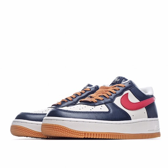 Nike Air Force 1 Low Červené Béžový Deep Modrý AQ4134-402 Pánskés běžecké boty