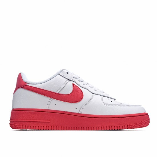 Nike Air Force 1 Low Červené Bílý CK7663-102 Pánské a dámské běžecké boty