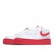 Nike Air Force 1 Low Červené Bílý CK7663-102 Pánské a dámské běžecké boty