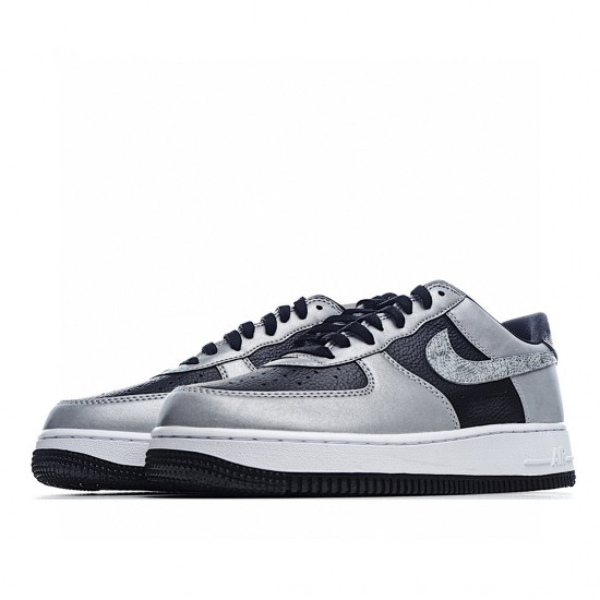 Nike Air Force 1 Low stříbrný Černá 3M DJ6033-001 Pánské a dámské běžecké boty