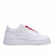 Nike Air Force 1 Low Supreme Bílý Červené CU9225-100 Pánské a dámské běžecké boty