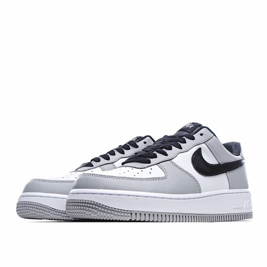 Nike Air Force 1 Low Pánské a dámské 554724 091 Bílý Šedá Černá běžné boty