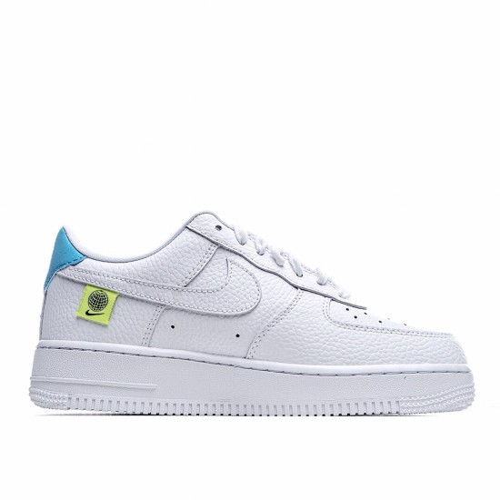 Nike Air Force 1 Low Pánské a dámské CT1414 100 Bílý Modrý běžné boty