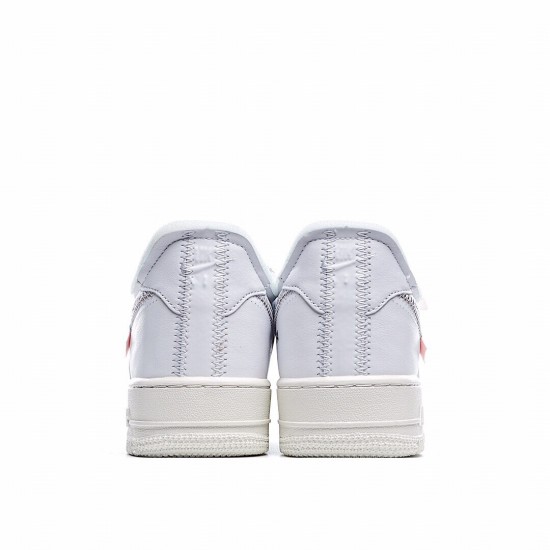 Nike Air Force 1 Low Virgil Abloh Off-Bílý AO4297-100 Pánské a dámské běžecké boty