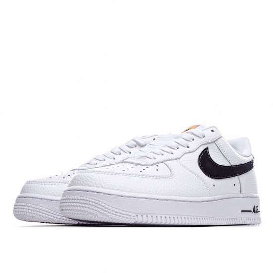 Nike Air Force 1 Low Bílý Černá Hnědý CI0057-100 Pánské a dámské běžecké boty