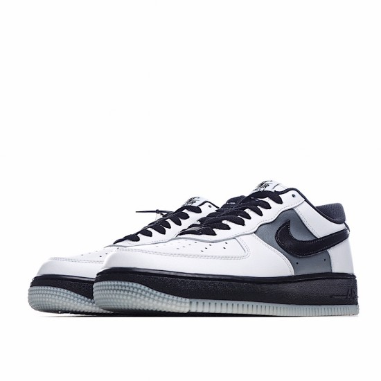 Nike Air Force 1 Low Bílý Černá Šedá AQ4134-407 Pánské a dámské běžecké boty