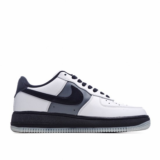 Nike Air Force 1 Low Bílý Černá Šedá AQ4134-407 Pánské a dámské běžecké boty