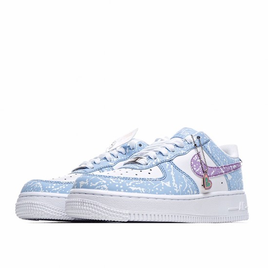 Nike Air Force 1 Low Bílý Modrý CZ6928-100 dámskés běžecké boty