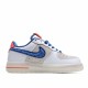 Nike Air Force 1 Low Bílý Modrý Červené běžné boty 318988 110 AF1 Pánské a dámské