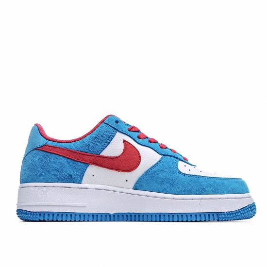 Nike Air Force 1 Low Bílý Modrý Červené DK1288 600 AF1 Pánské a dámské běžné boty