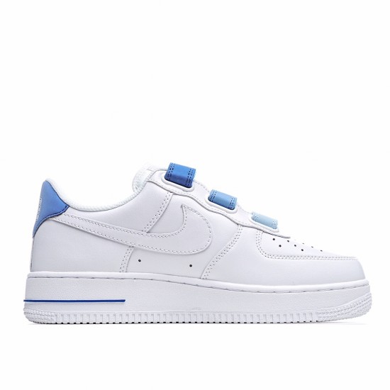 Nike Air Force 1 Low Bílý Modrý běžné boty 898866 008 Pánské a dámské