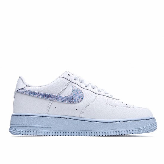 Nike Air Force 1 Low Bílý Modrý běžné boty AF1 Pánské a dámské