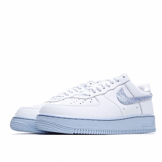 Nike Air Force 1 Low Bílý Modrý běžné boty AF1 Pánské a dámské