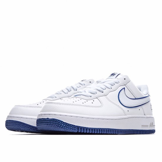 Nike Air Force 1 Low Bílý Modrý běžné boty CJ1366 003 AF1 Pánskés