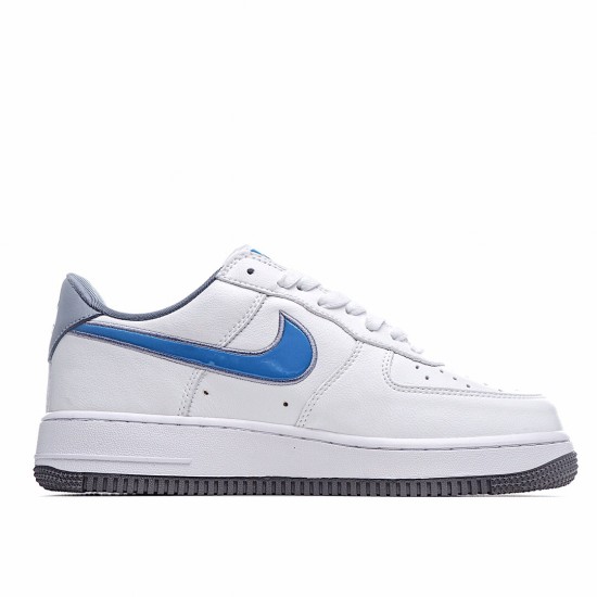 Nike Air Force 1 Low Bílý Modrý Pánskés AF1 běžné boty