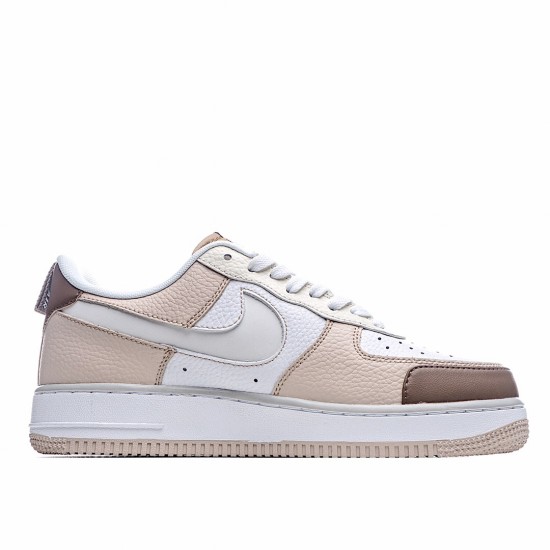 Nike Air Force 1 Low Bílý Hnědý běžné boty CV3039 101 AF1 Pánské a dámské