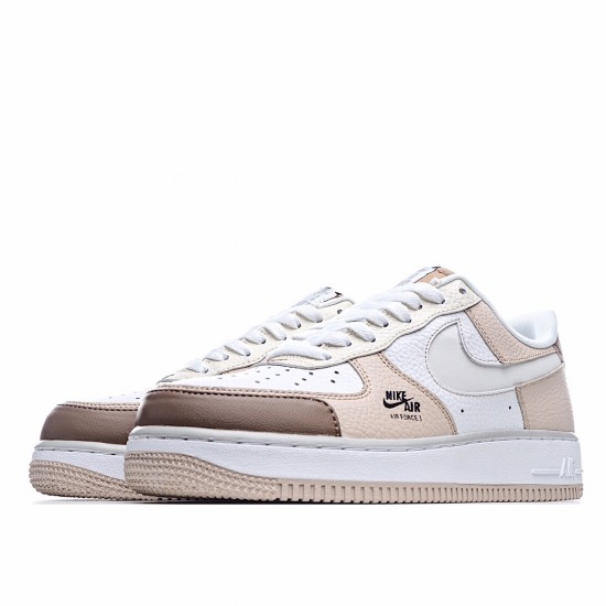 Nike Air Force 1 Low Bílý Hnědý běžné boty CV3039 101 AF1 Pánské a dámské