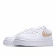 Nike Air Force 1 Low Bílý Hnědý běžné boty CW7567 101 AF1 Pánské a dámské