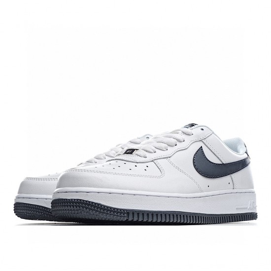 Nike Air Force 1 Low Bílý Deep Modrý CI0057-002 Pánské a dámské běžecké boty